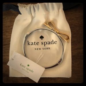 Kate spade 2 toned bow bracelet